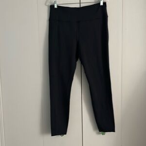 Athleta navy Delancey herringbone tight. Size large. Only worn twice